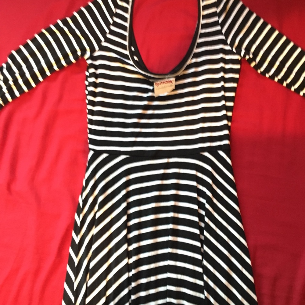 striped dress